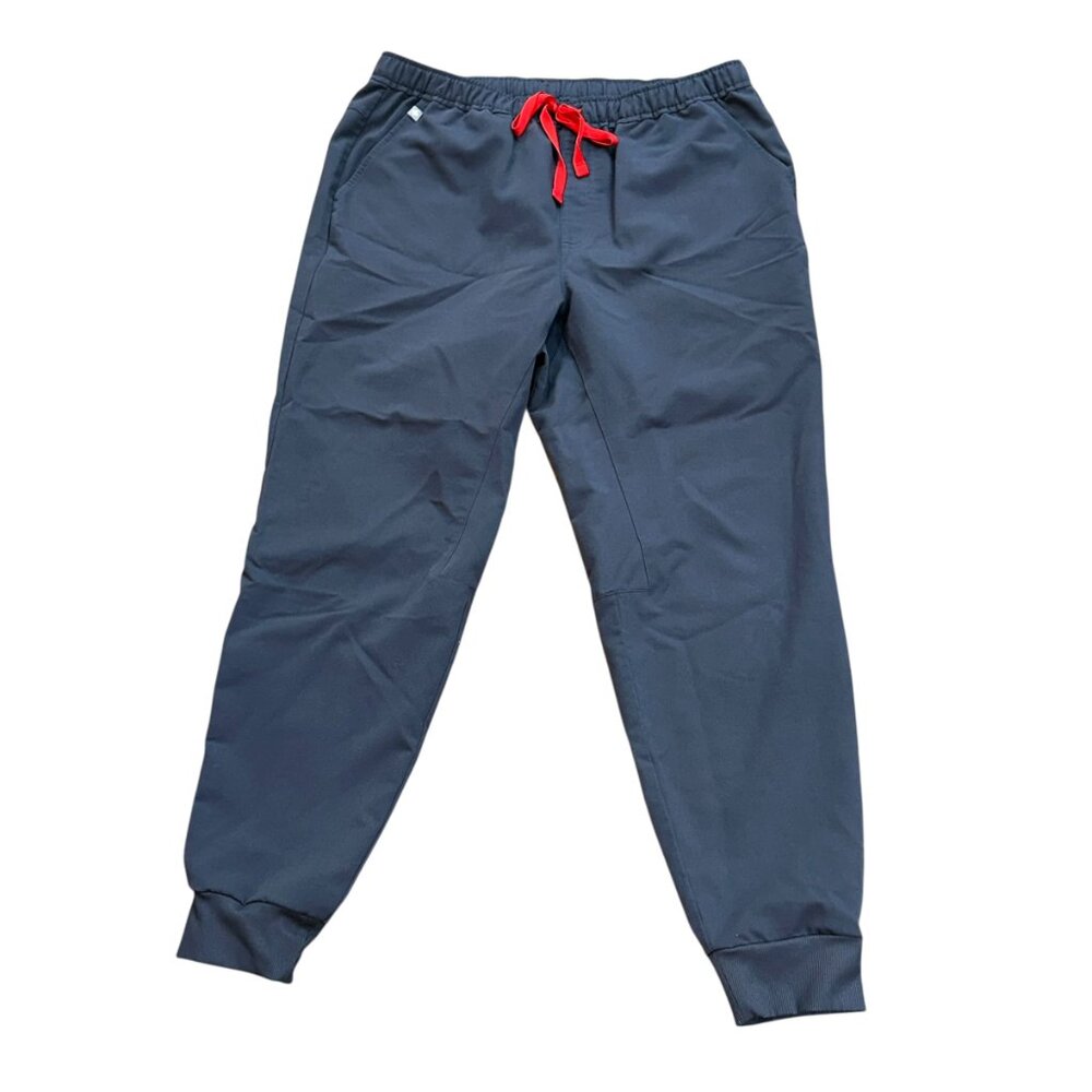 FIGS Tansen Jogger Scrub Pants Charcoal Large Medical‎ Healthcare Nurse